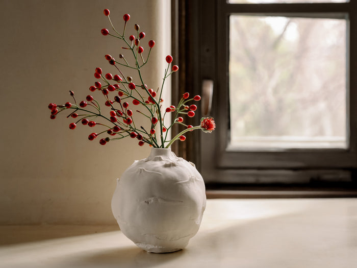 Porcelain Kohlrabi Bud Vase