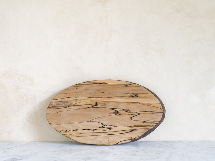 Spalted Oval Board