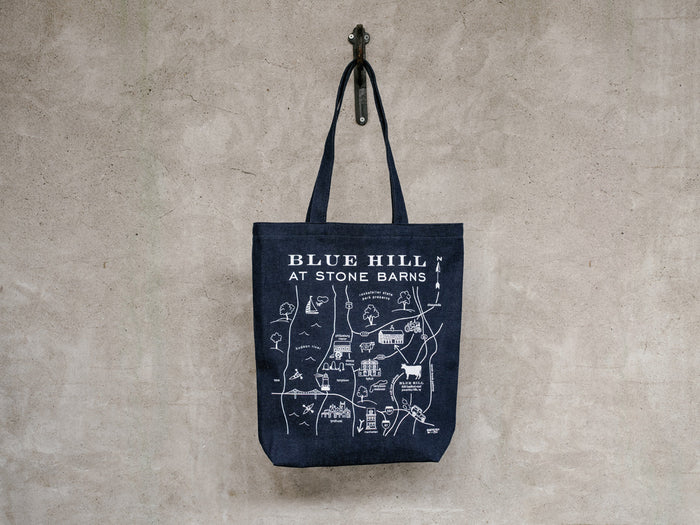 Denim Maptote (Blue Hill Exclusive)