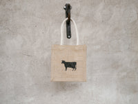 Blue Hill Jute Gift Totes ($8 to $12)