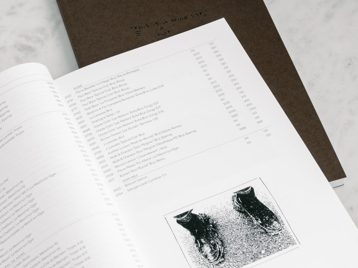 This is Not a Wine List