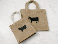 Blue Hill Jute Gift Totes ($8 to $12)
