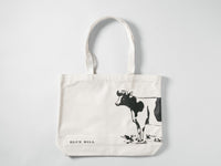 Blue Hill Canvas Cow Totes