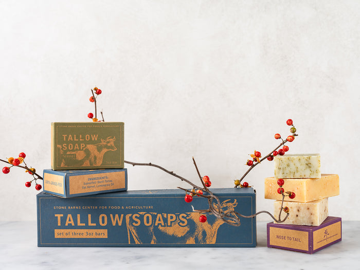 Stone Barns Grass-Fed Tallow Soap Set