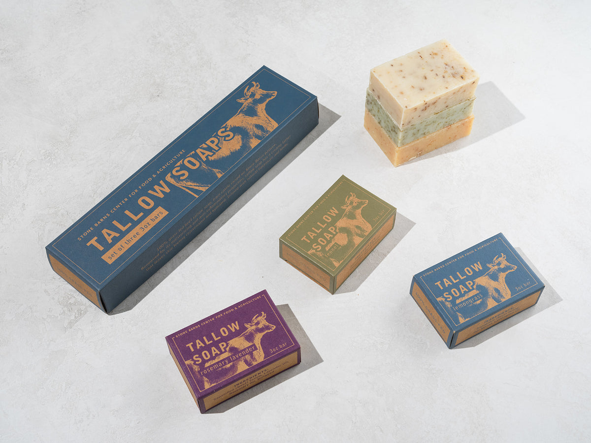 Stone Barns Grass-Fed Tallow Soap Set