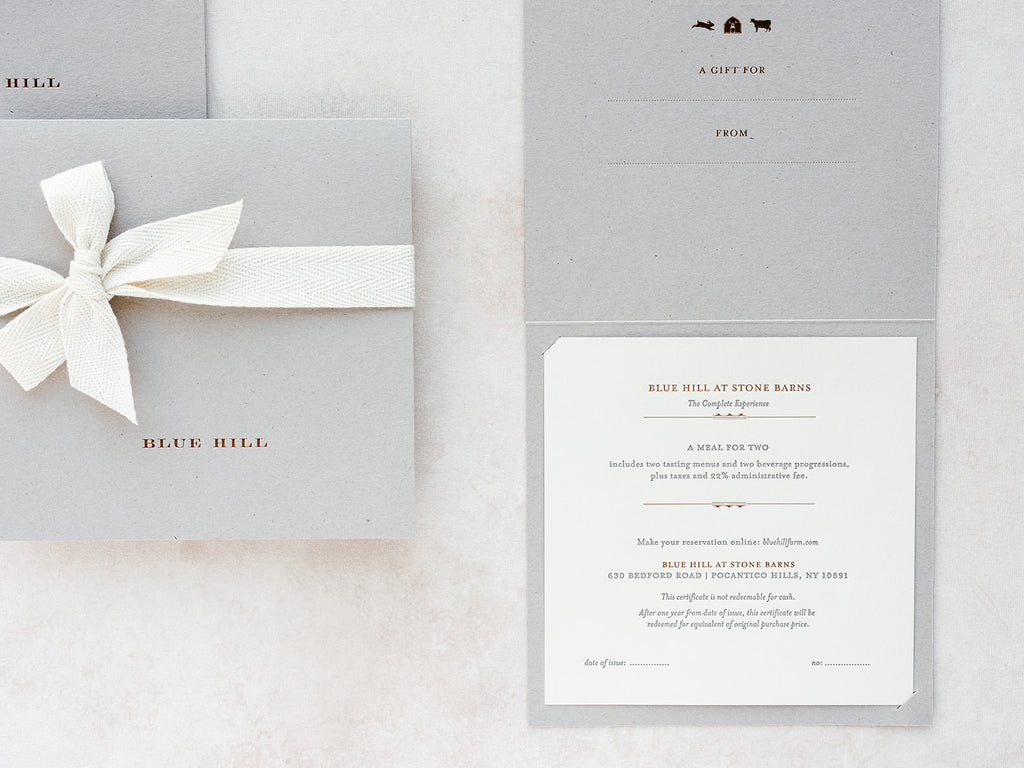 Blue Hill Complete Experience