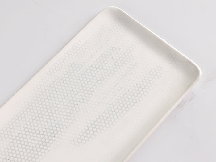 Honeycomb Appetizer Plates (Set of 2)