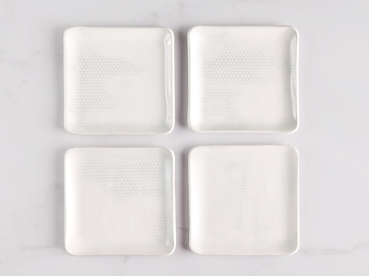 Honeycomb B&B Plates (Set of 4)