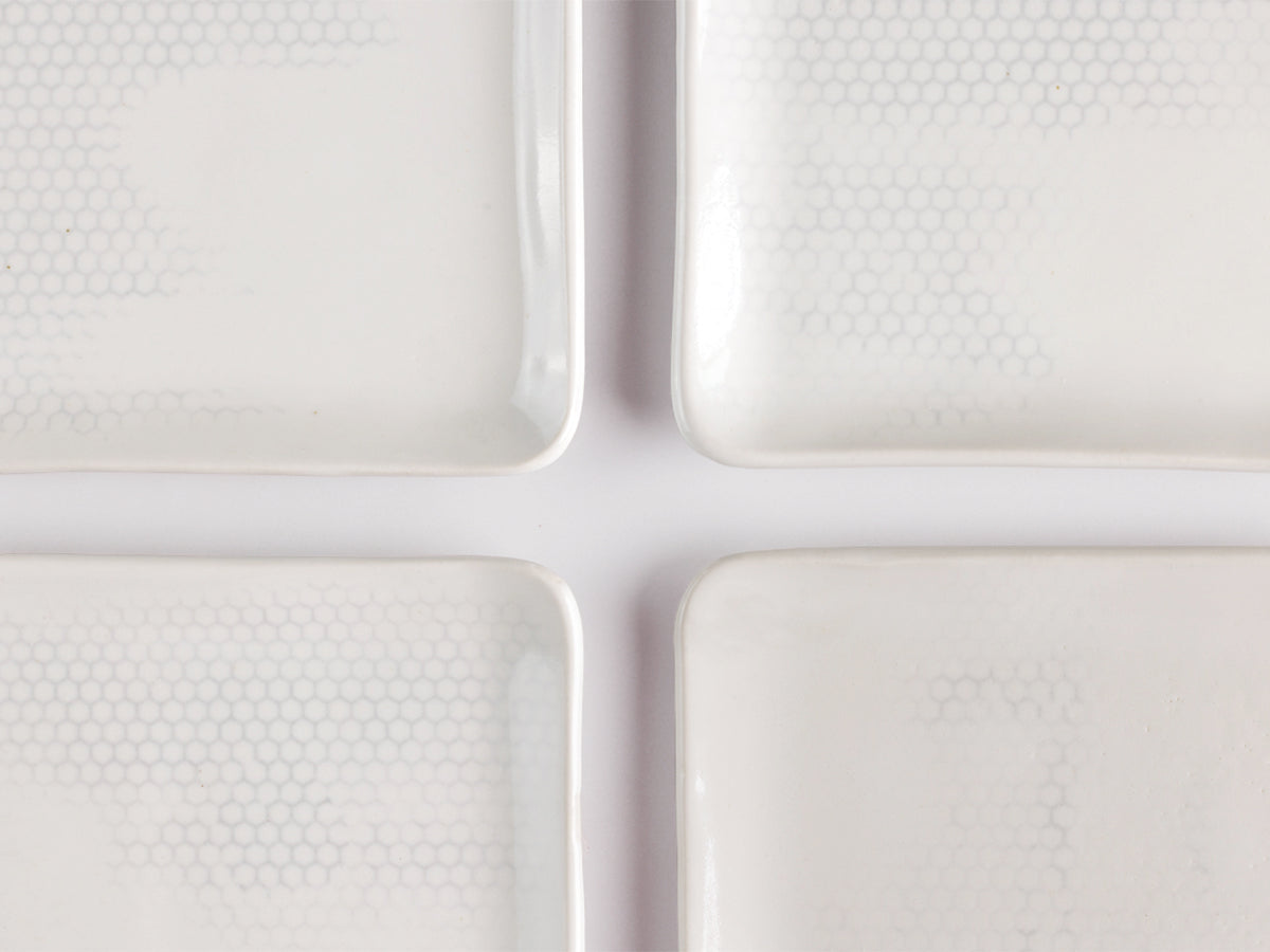 Honeycomb B&B Plates (Set of 4)