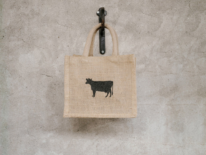 Blue Hill Jute Gift Totes ($8 to $12)