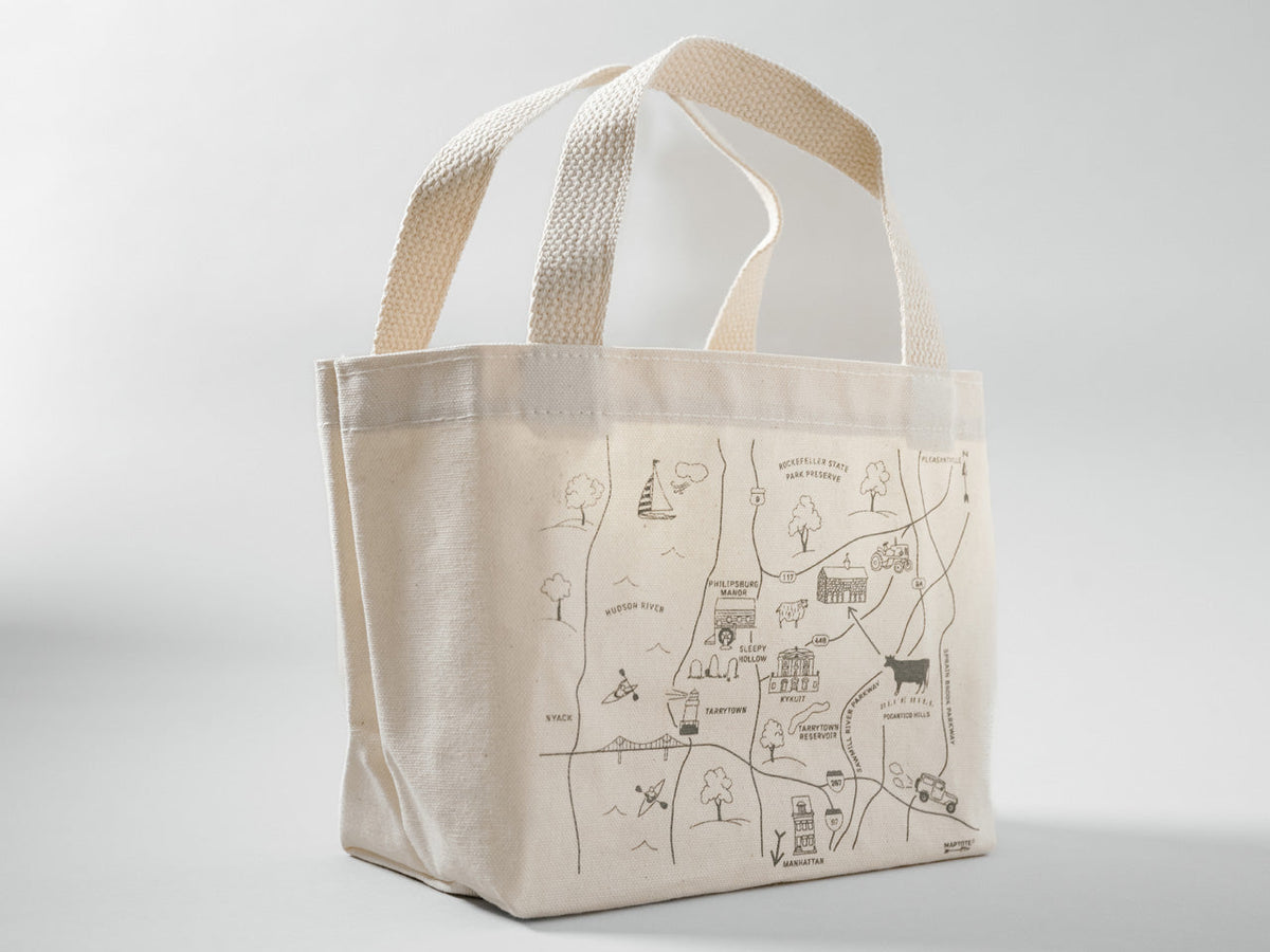 Canvas Maptote (Blue Hill Exclusive)